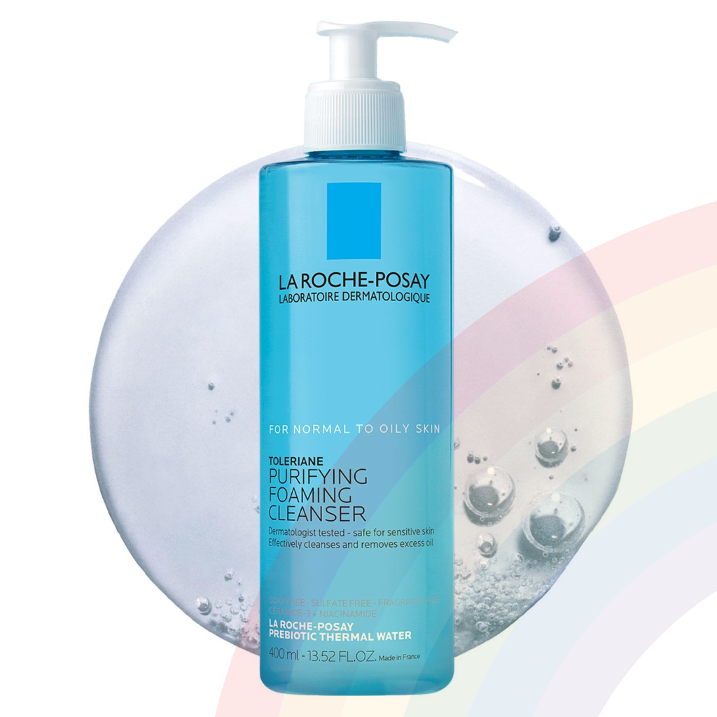 La Roche-Posay Toleriane Purifying Foaming Facial Cleanser – Oil-Free Face Wash with Niacinamide and Ceramides