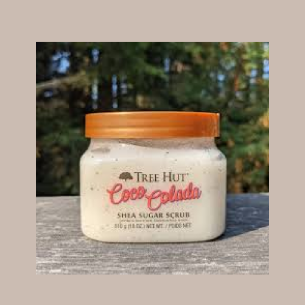 Tree Hut Coco Colada Shea Sugar Scrub – 18 oz | Ultra Hydrating & Exfoliating Body Scrub