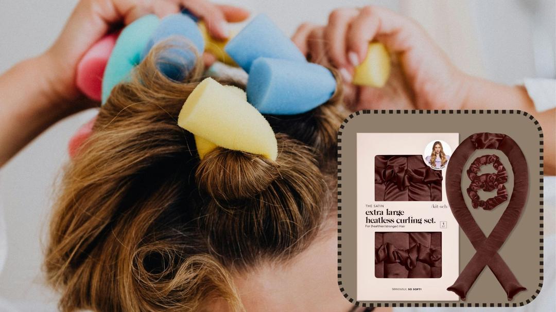 Kitsch Satin Heatless Curling Set: The Ultimate Valentine’s Gift for Luxurious, Frizz-Free Curls