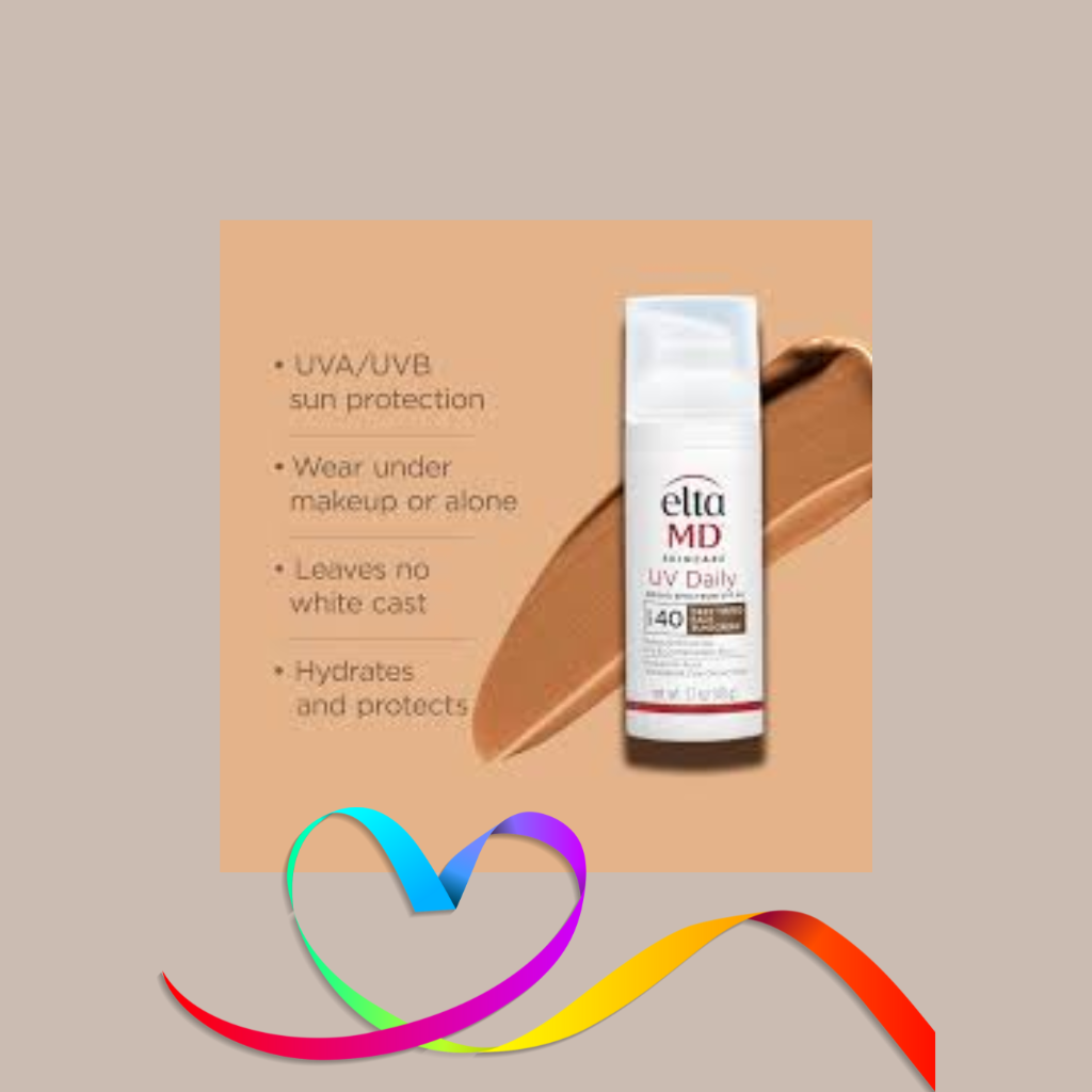 EltaMD UV Daily SPF 40 Tinted Face Sunscreen Moisturizer Hydrating Broad-Spectrum Protection Dry, Combination