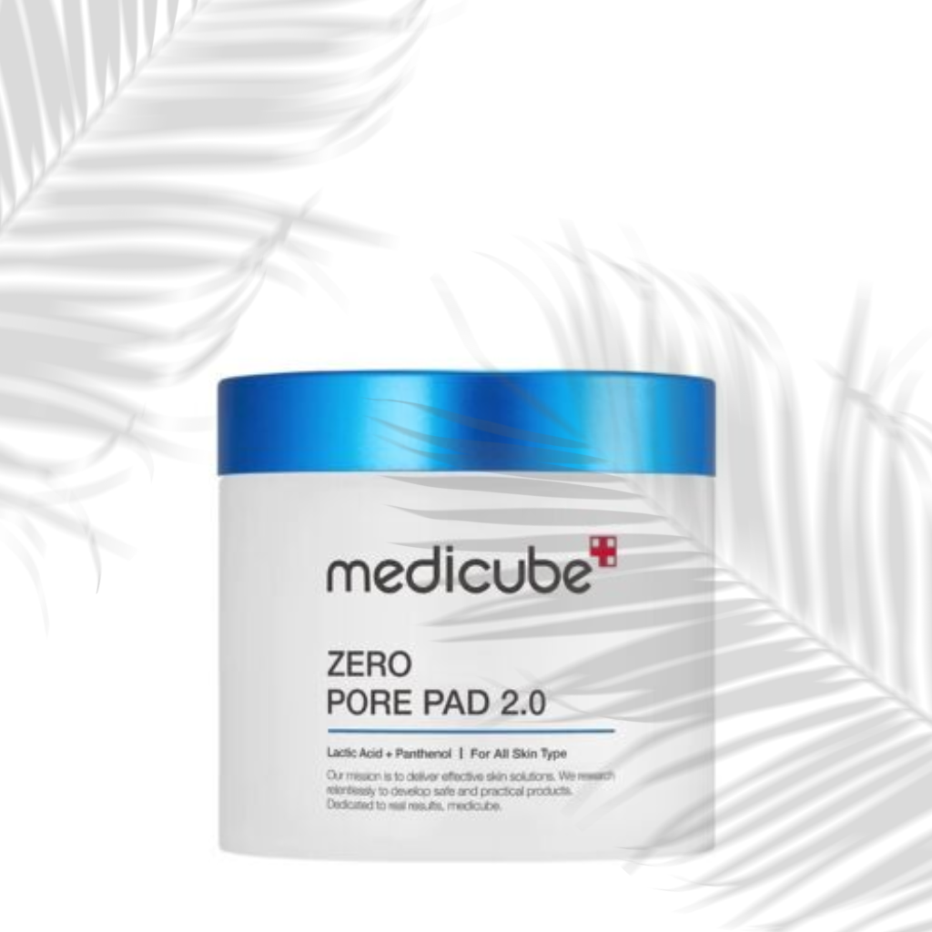 Medicube Zero Pore Pads 2.0 – Dual-Textured Facial Toner Pads for Exfoliation and Pore Care